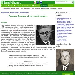 Raymond Queneau et les mathématiques