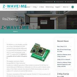 RaZberry – Z-Wave.Me
