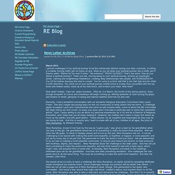 RE Blog - UUFHC RE Program