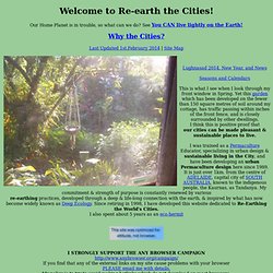 Re-earthing the Cities Home Page