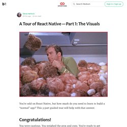 A Tour of React Native — Part 1: The Visuals — Infinite Red