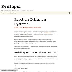 Reaction-Diffusion Systems
