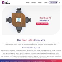 Hire best ReactJS Developer - Australia - Let's Nurture