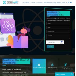 Hire Top Dedicated Reactjs Developers India