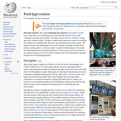 Pool-Type Reactor - Wiki