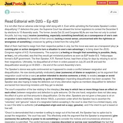 Read Editorial with D2G – Ep 420