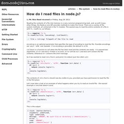 How do I read files in node.js? - docs.nodejitsu.com