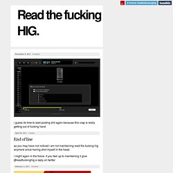 Read the fucking HIG.
