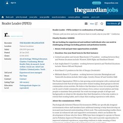 Reader Leader (PIPES) job with THE READER ORGANISATION