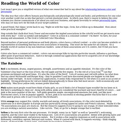 Reading a World of Colors
