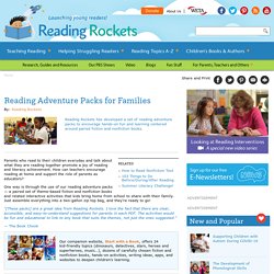 Reading Adventure Packs for Families