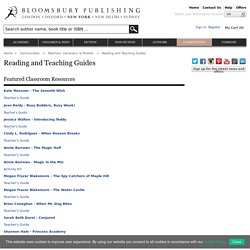 Reading and Teaching Guides