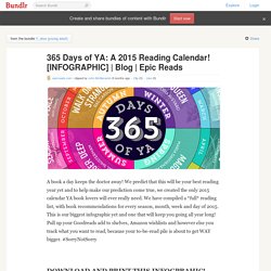 365 Days of YA: A 2015 Reading Calendar! [INFOGRAPHIC]
