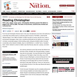 Reading Christopher