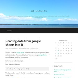Reading data from google sheets into R