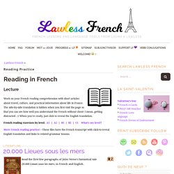 French Reading Practice - Learn French at Lawless French
