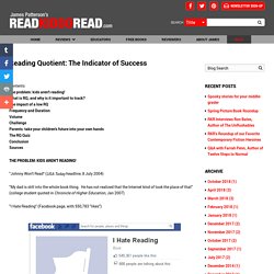 Reading Quotient: The Indicator of Success