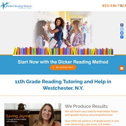 11th Grade Reading Tutoring Program in Westchester, NY
