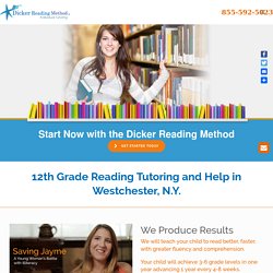 12th Grade Reading Tutoring in Westchester, NY