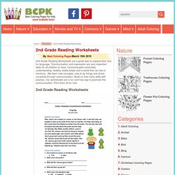 2nd Grade Reading Worksheets - Best Coloring Pages For Kids