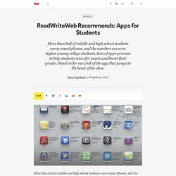 Recommends: Apps for Students