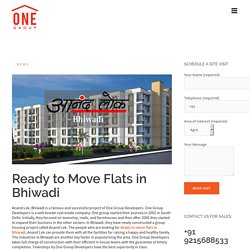 Ready to Move Flats in Bhiwadi