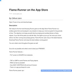 Get ready for the the most Amazing Runner game