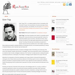 Dylan Trigg « Interview « ReadySteadyBook - for literature...