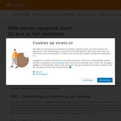 DNS-server reageert niet: mogelijke oplossingen
