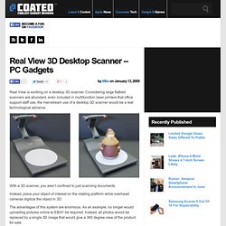 Real View 3D Desktop Scanner – PC Gadgets