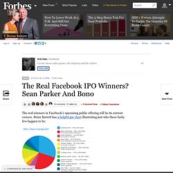 The Real Facebook IPO Winners? Sean Parker And Bono