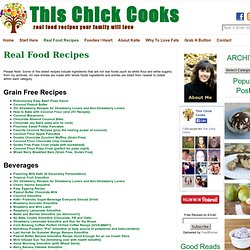 Real Food Recipes