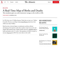 A Real-Time Map of Births and Deaths
