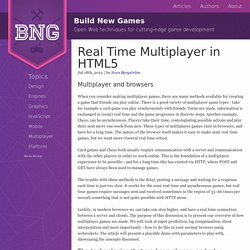 Real Time Multiplayer in HTML5