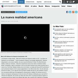 La nueva realidad americana