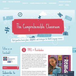 The Comprehensible Classroom
