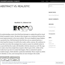 Abstract vs. Realistic
