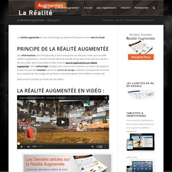 La Réalité Augmentée - tout savoir : Jeux, Applications, Vidéos
