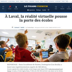 À Laval, la réalité virtuelle pousse la porte des écoles