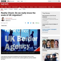 Reality Check: Do we really know the scale of UK migration? - BBC article written by none other than an IMMIGRANT, tweeted by Kamal Ahmed Editorial DIRECTOR an IMMIGRANT