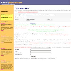 Reality-Networkers.com