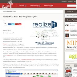RealizeIt Can Make Your Program Adaptive