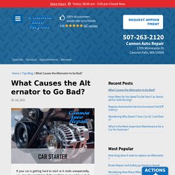 Do you really know what causes the alternator to go bad?