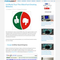 The 5 Best Fact-Checking Websites