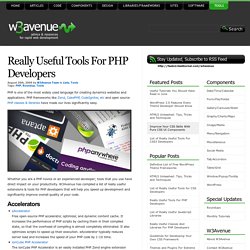 Really Useful Tools For PHP Developers