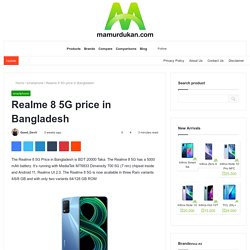 Realme 8 5G price in Bangladesh