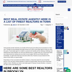 Best Realtors in Nassau County, Brooklyn & Queens NY