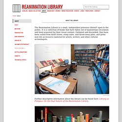 Reanimation Library - About