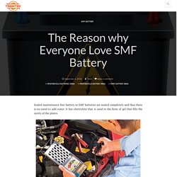 The Reason why Everyone Love SMF Battery