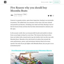 Five Reason why you should buy Moomba Boats - Premier Watersports - Medium